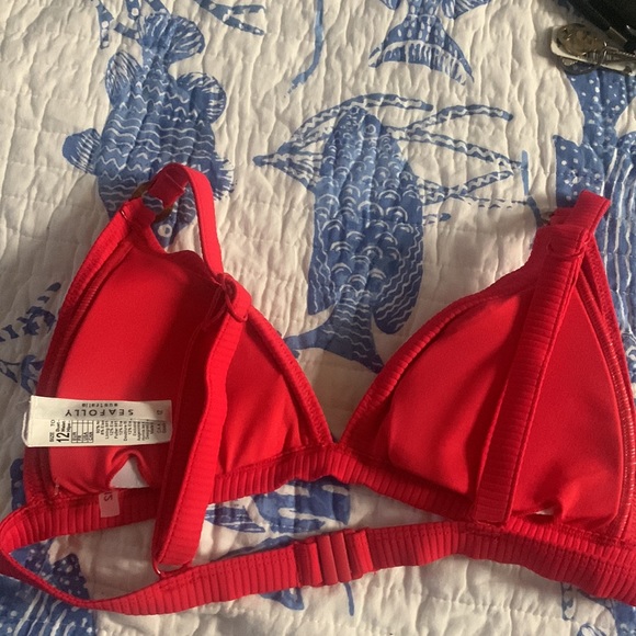 Seafolly Women's Summer Sea Bound Tri Bra Bikini Top new without tag - Picture 8 of 12